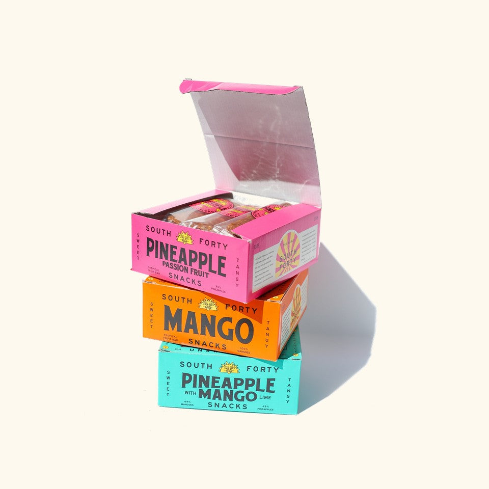 Mango Pineapple Lime Fruit Bars 18-Pack