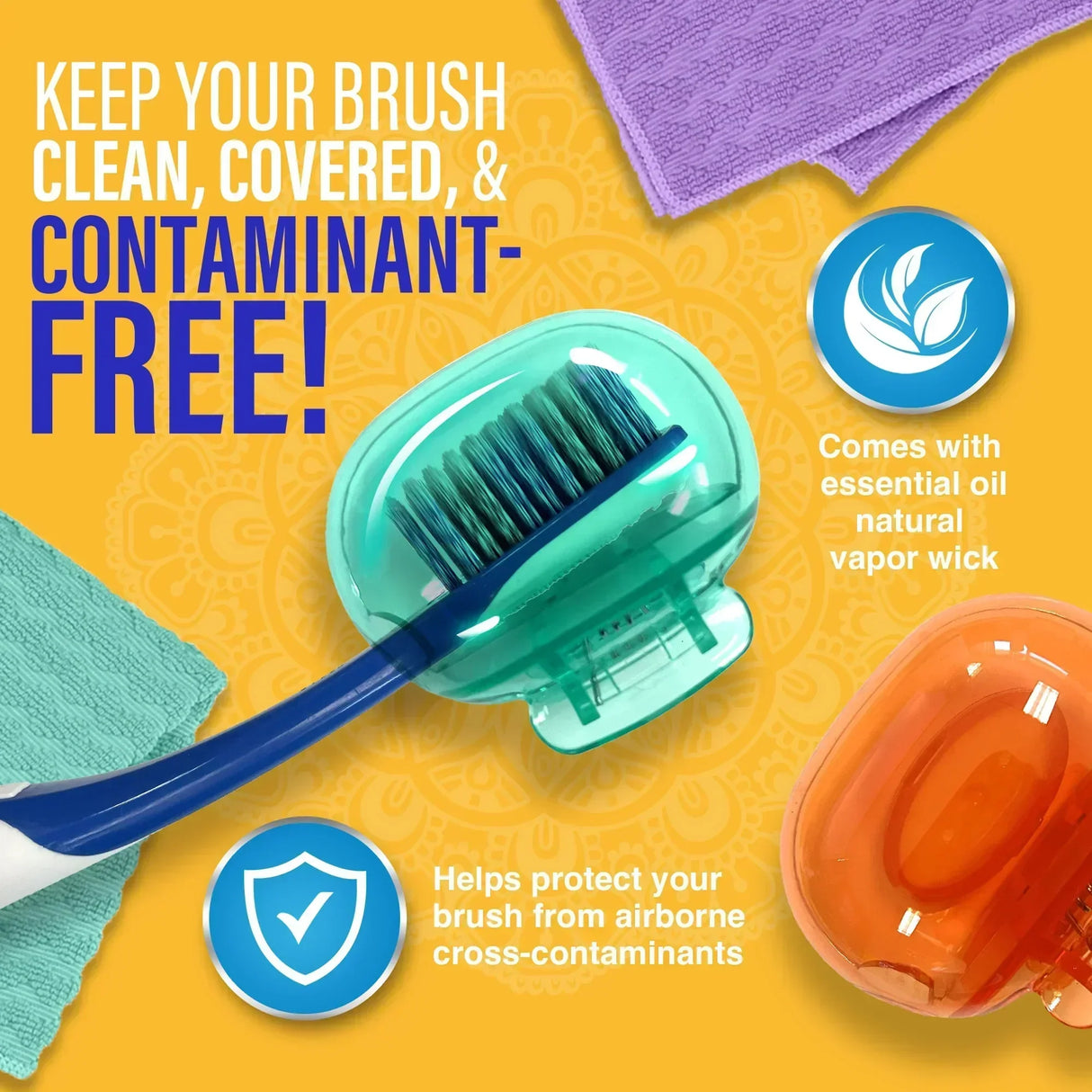 Brush Pod Toothbrush Protector