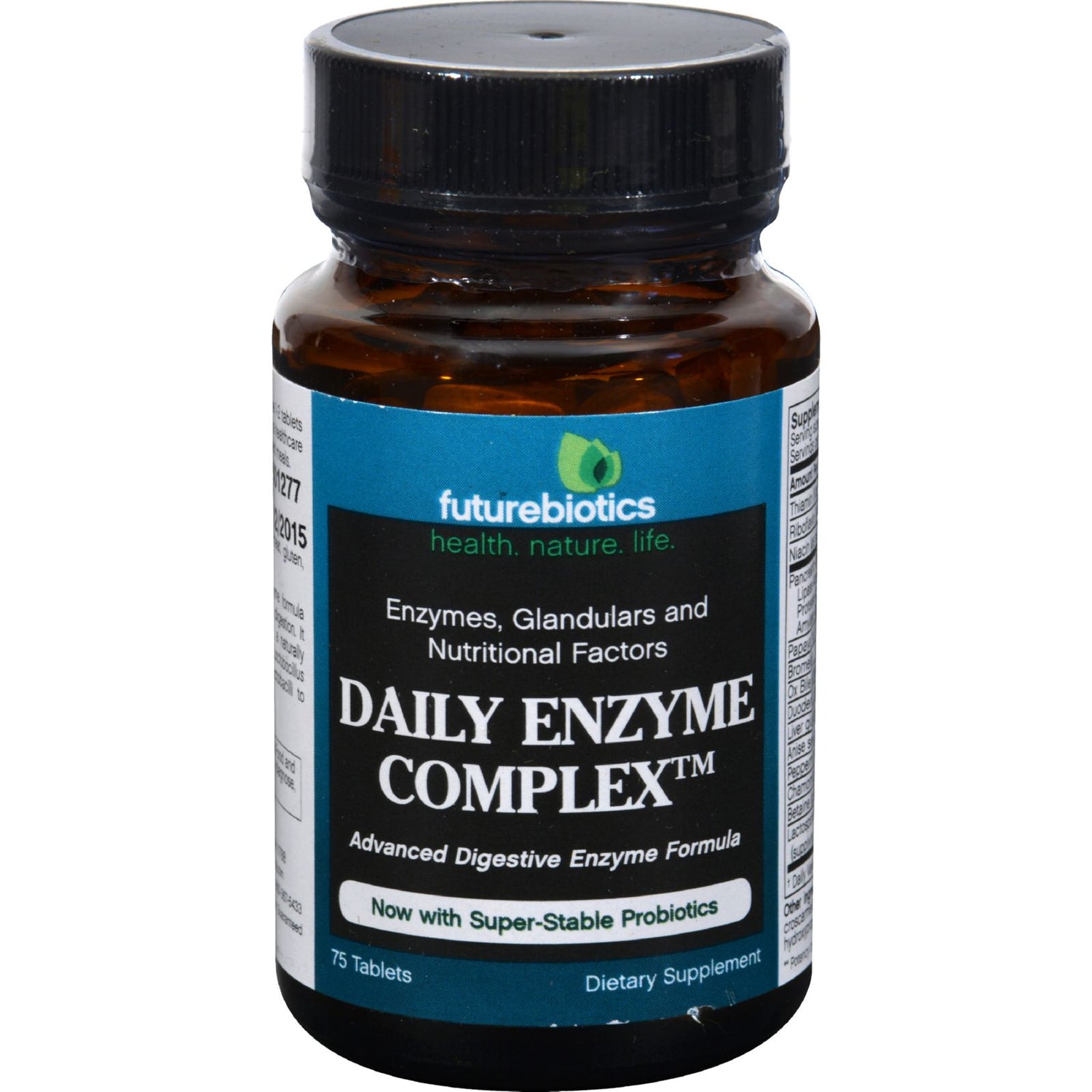 Future Biotics, Daily Enzyme Complex - 75 Tablets