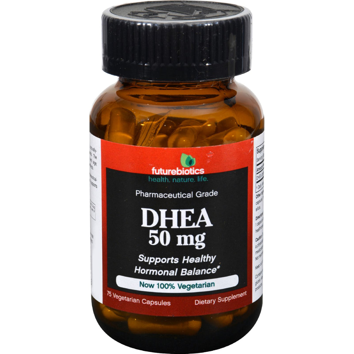 Future Biotics, DHEA - 50 mg - 75 Vegetarian Capsules