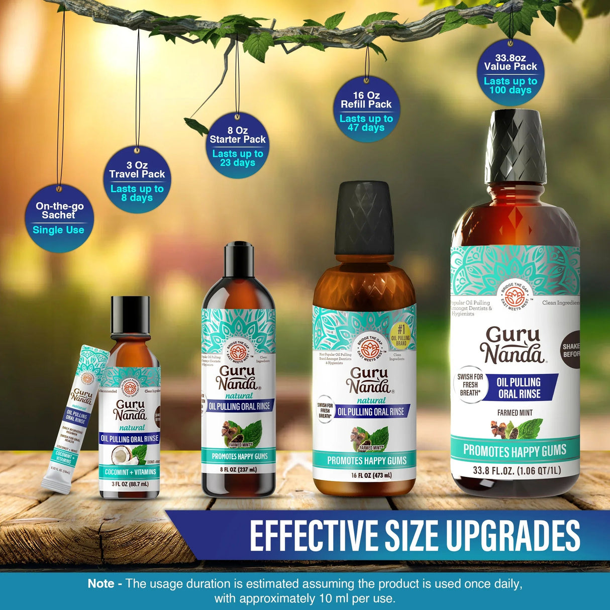 Cocomint Oil Pulling with 7 Essential Oils & Vitamins D3, E & K2