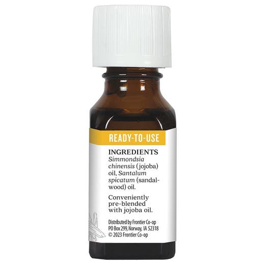Precious Essentials Sandalwood Blended with Jojoba Oil .5 fl. oz. (15 ml)Oil