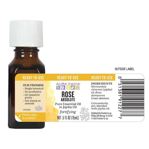 Rose Absolute in Jojoba Oil .5 fl. oz. (15 ml)Oil