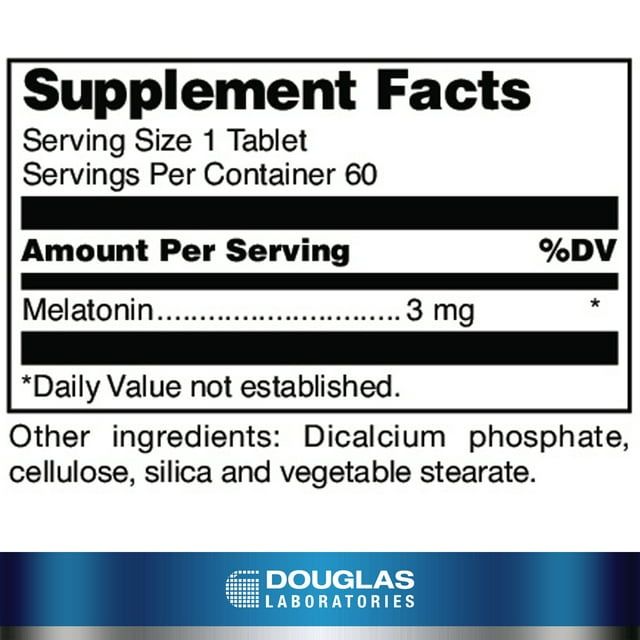Melatonin P.R. 3 MG Tablets