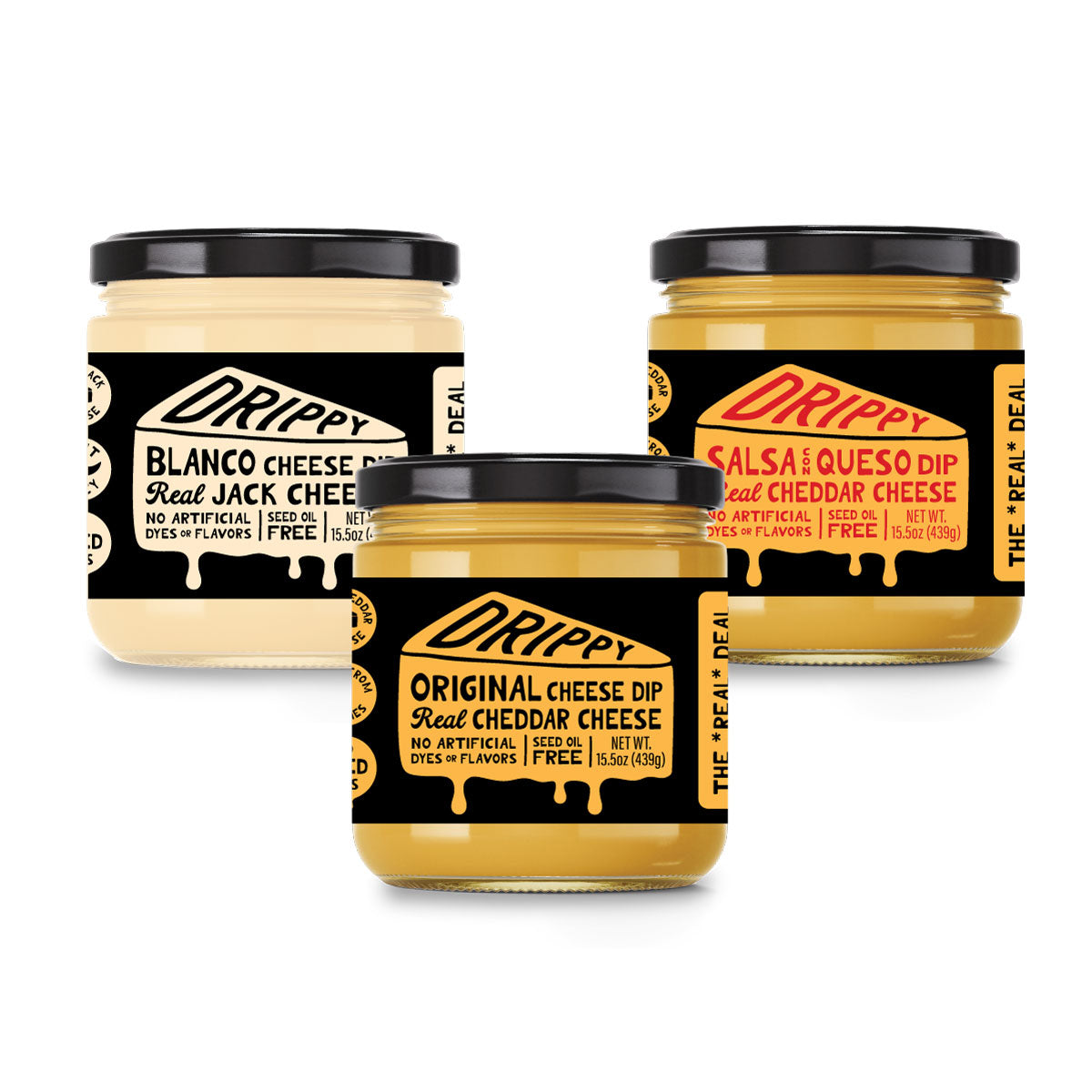 Best Cheese Dip Variety Pack – 3 Real Cheese Flavors
