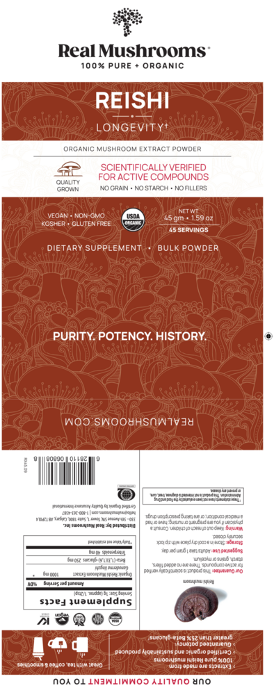 Reishi Mushroom Extract Powder