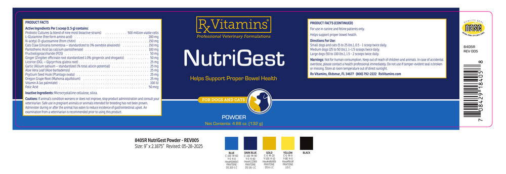 NutriGest for Dogs & Cats Powder
