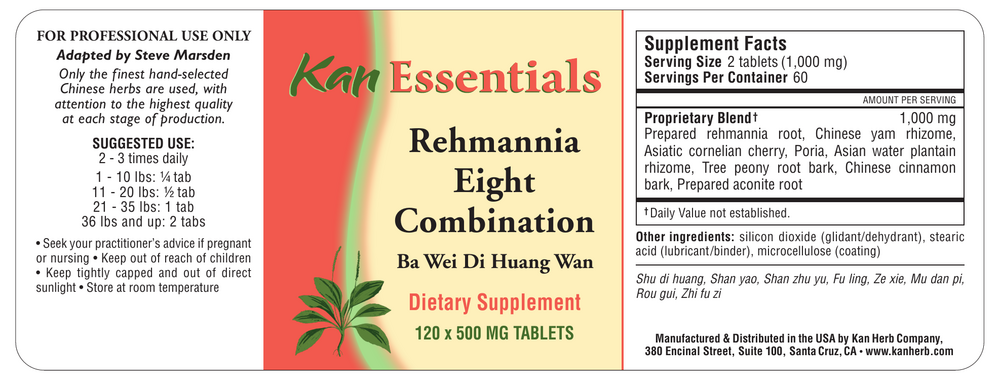 Rehmannia Eight Combination