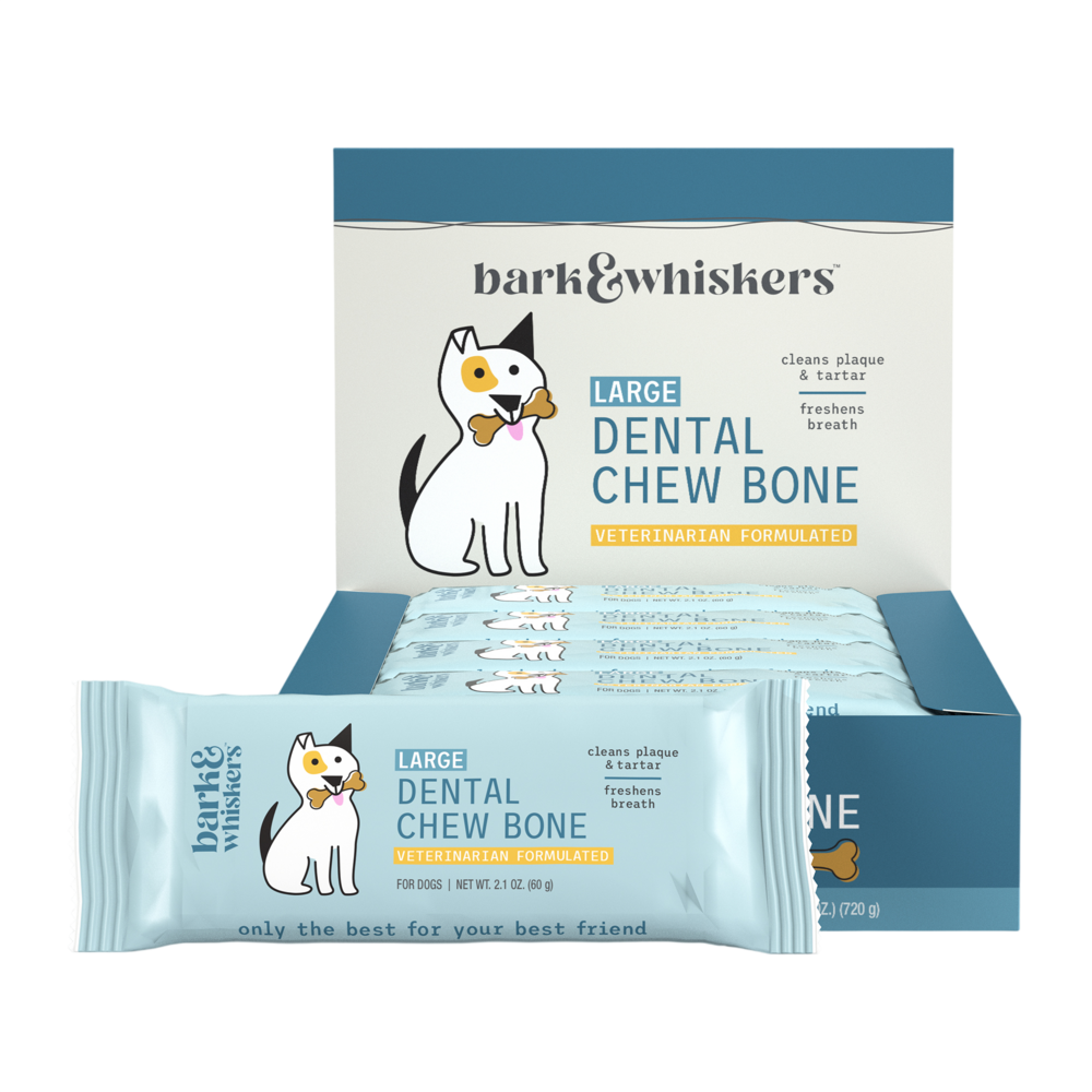 Dog Dental Chew Bones Large