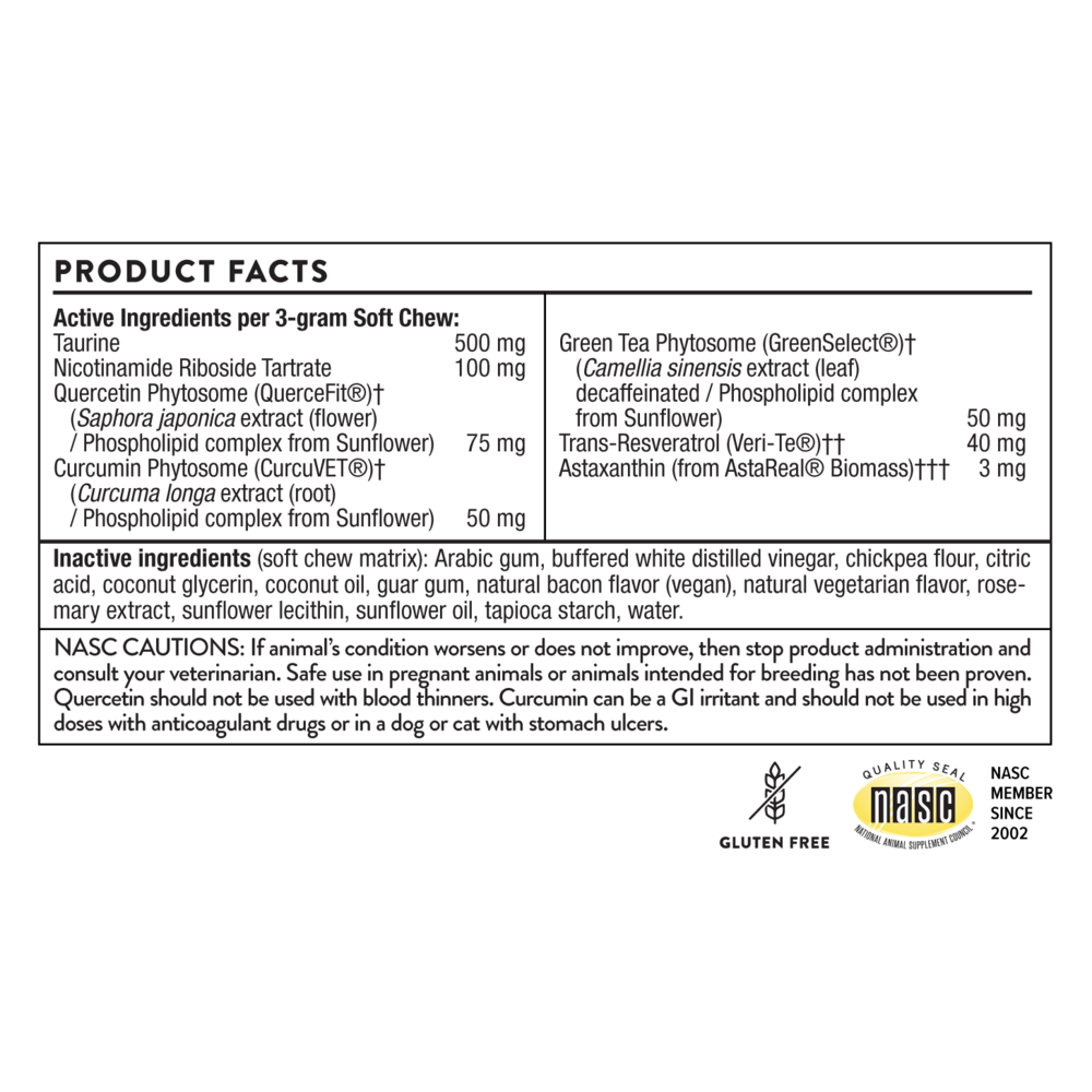 Longevity Complex for Dogs & Cats
