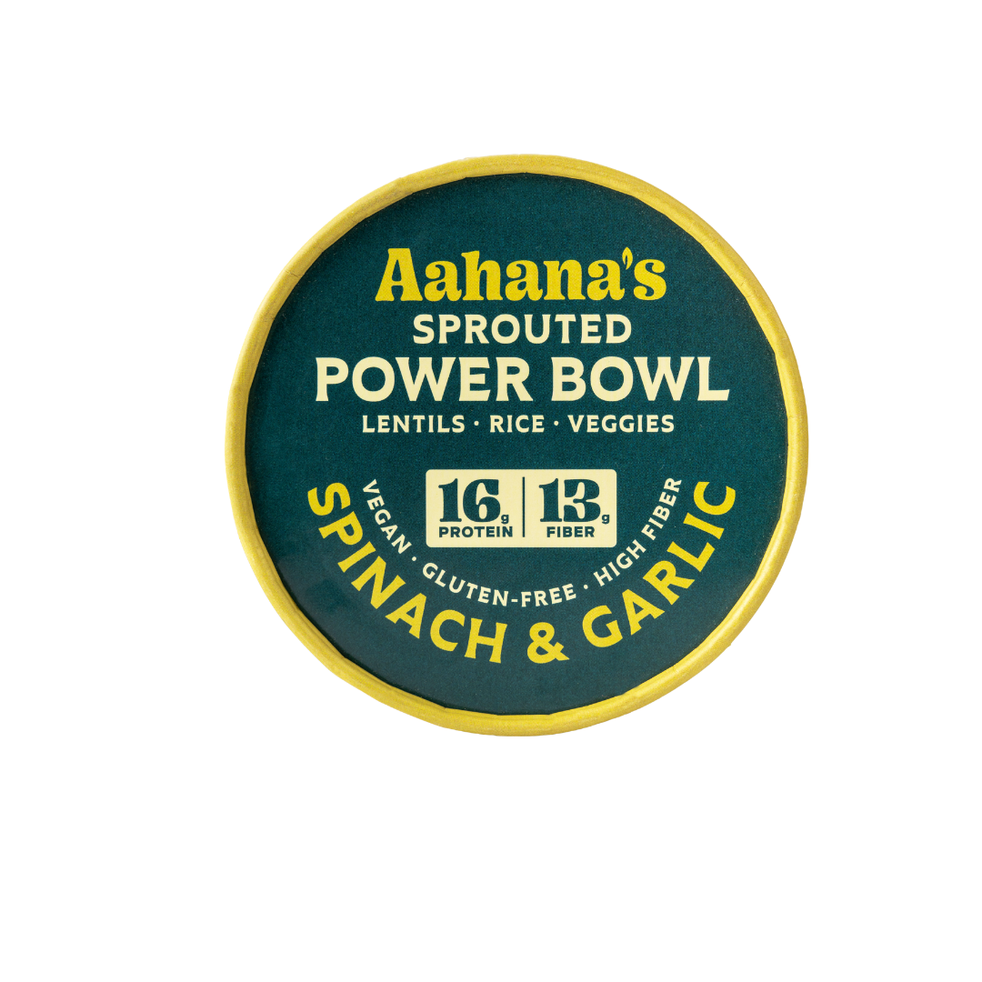 Spinach & Garlic - Sprouted Power Bowl (6 Pack)