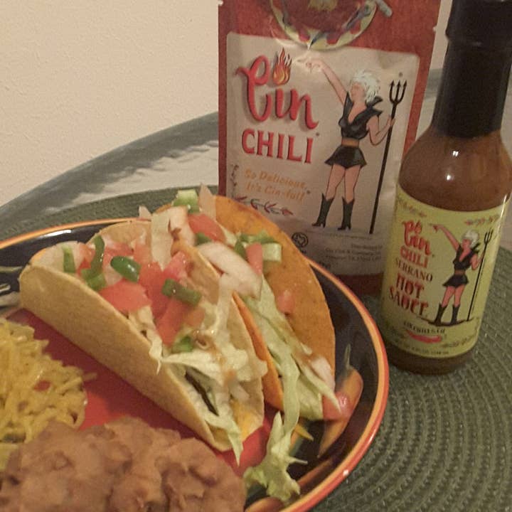 Award winning Cin Chili Serrano Hot Sauce