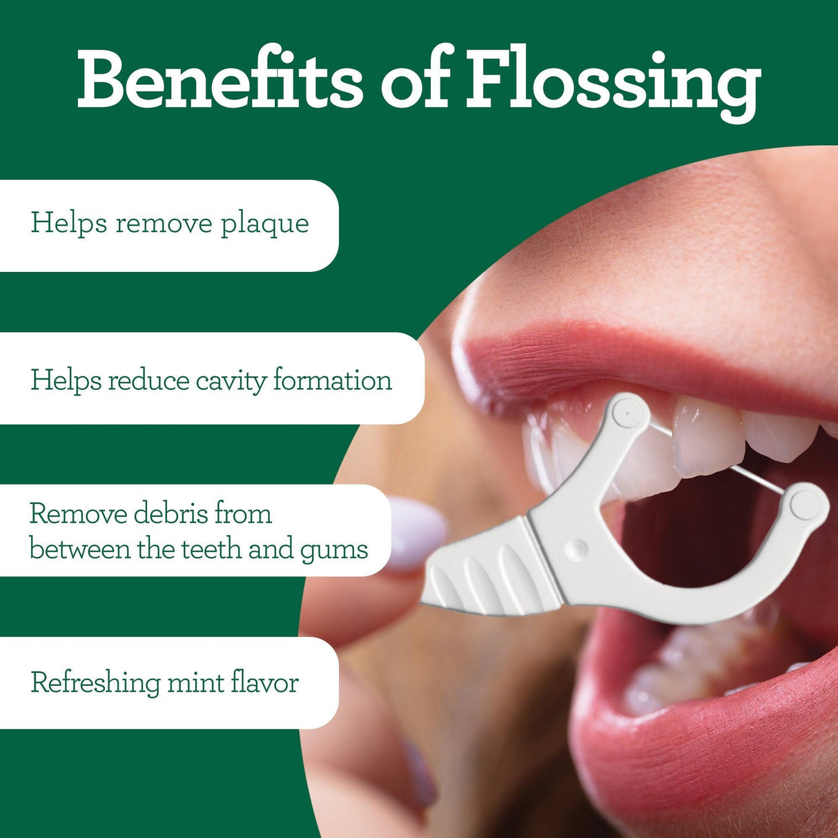 2-in-1 Dental Floss Picks