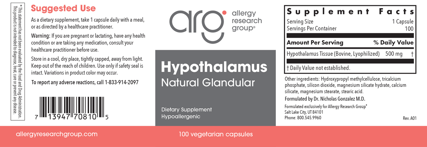 Hypothalamus 100Veggie Caps