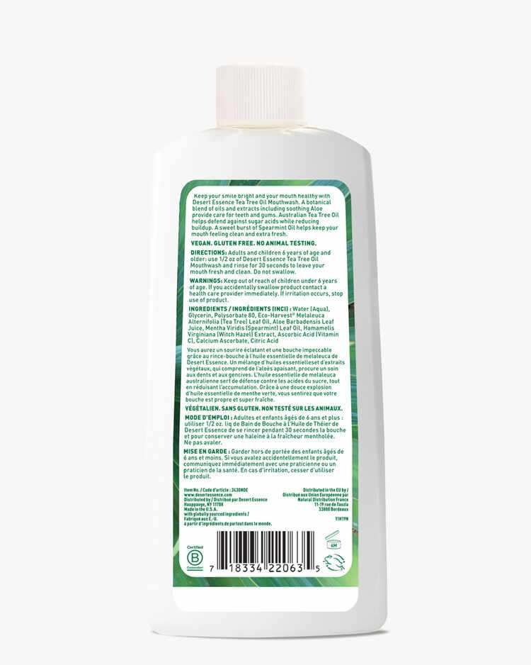 Tea Tree Oil 8 Fl. Oz. Mouthwash Spearmint