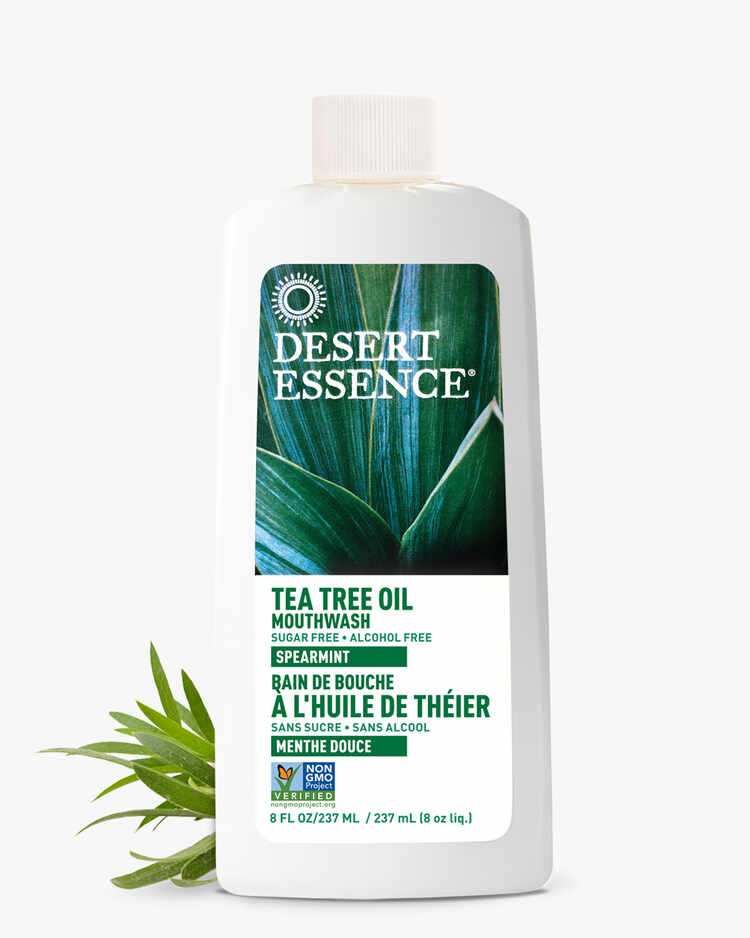 Tea Tree Oil 8 Fl. Oz. Mouthwash Spearmint