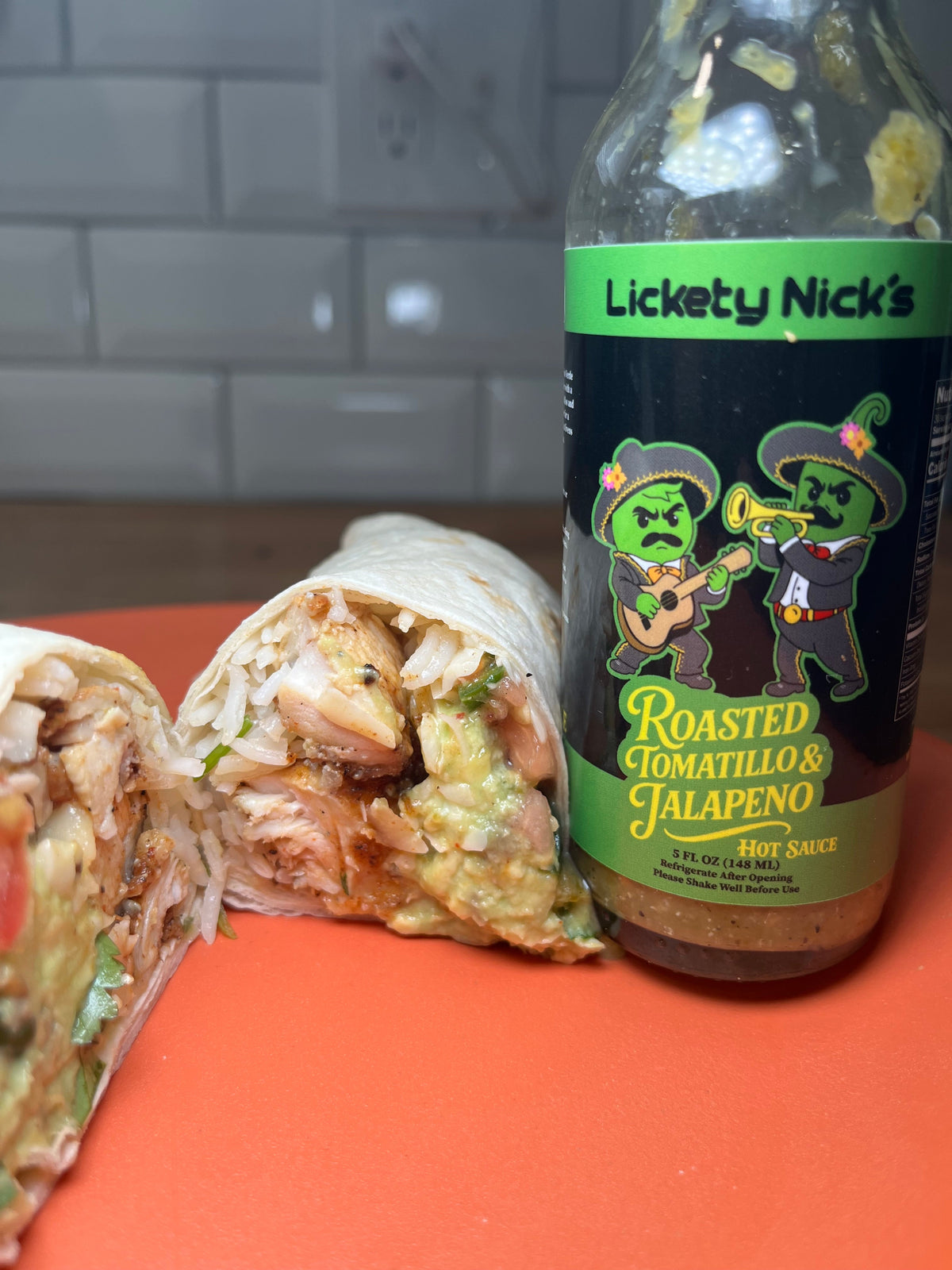 Licketynicks Roasted Tomatillo & Jalapeño Verde Hot Sauce