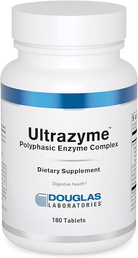 Ultrazyme Polyphasic Enzyme Complex 180 Tablets