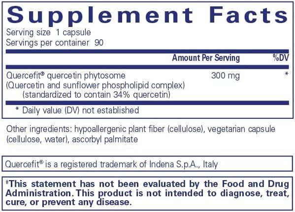 Quercetin UltraSorb 300 Mg 90 Capsules