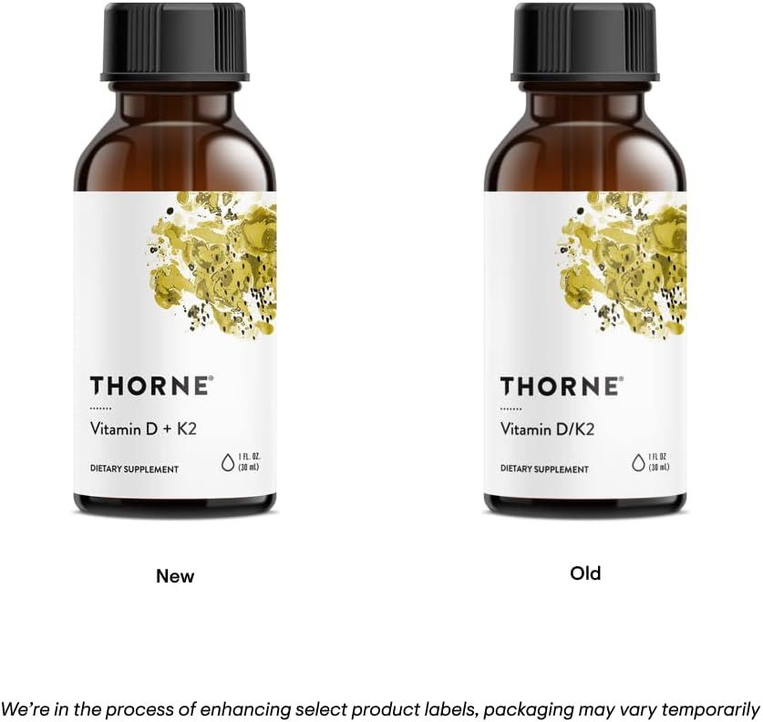 Vitamin D + K2 Liquid 500 Iu 1 Oz.