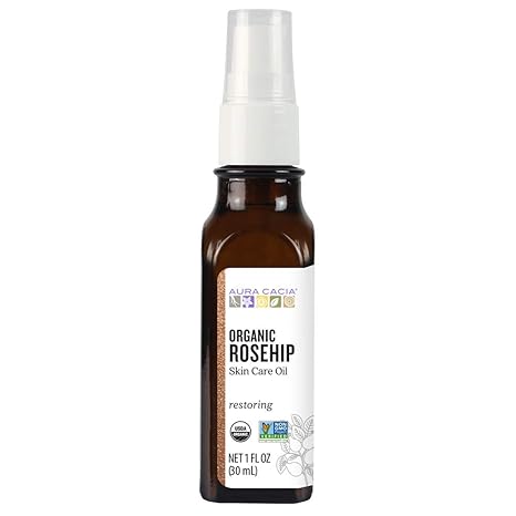Rosehip Seed Skin Care Oil Certified Organic 1.0 fl oz (30 ml)Oil