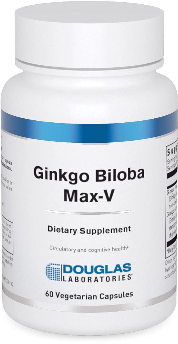 Ginkgo Biloba Max-V 60 Capsules