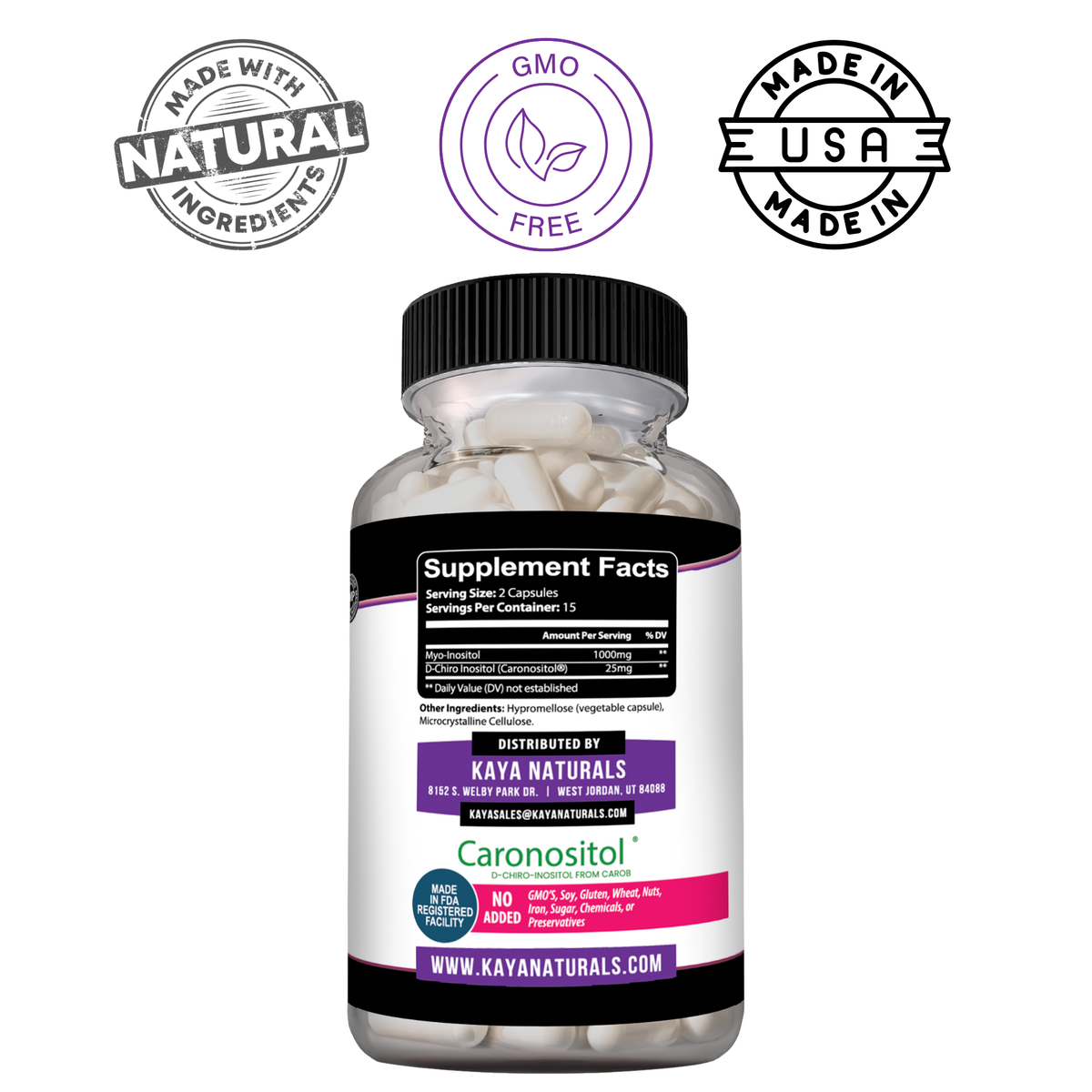 Myo & D-Chiro Inositol Plus - Women's Hormonal Support