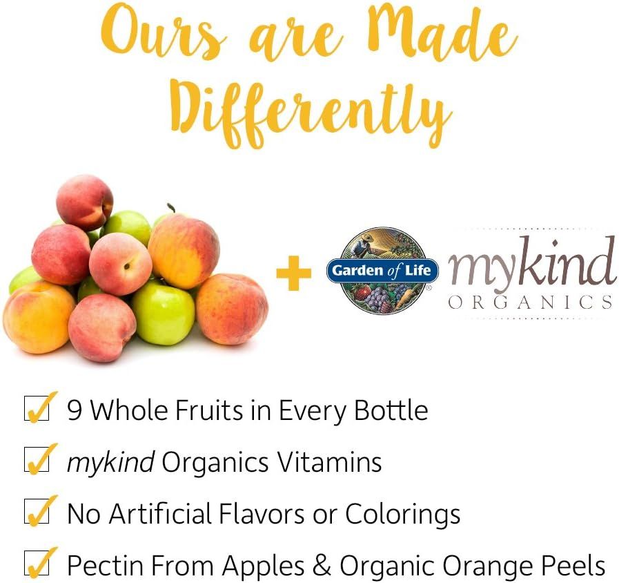 Mykind Organics Kids Multi Gummies Vegan Gummies Fruit