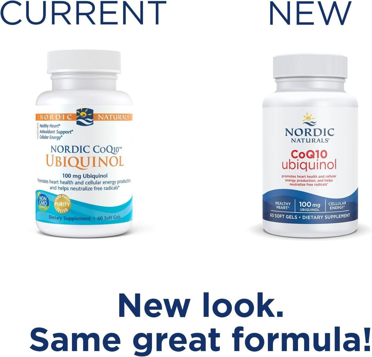 Nordic Co Q10 Ubiquinol 100 MG 60 Softgels