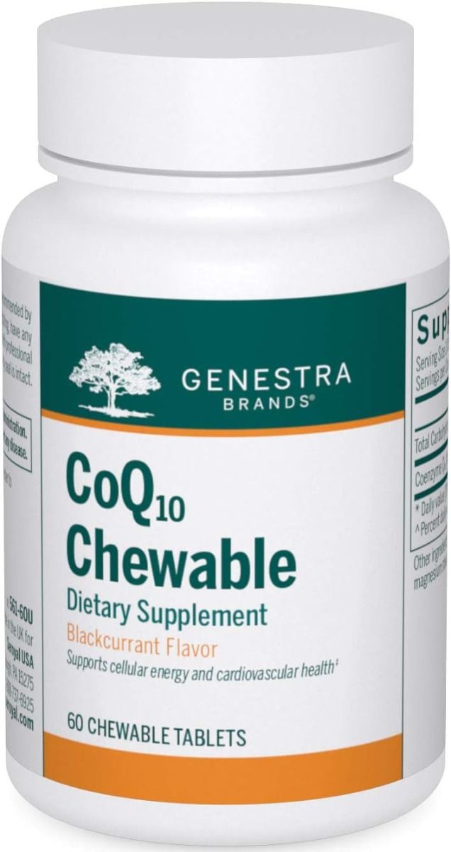 CoQ10 Chewable 60 MG 60Chewable Tablets