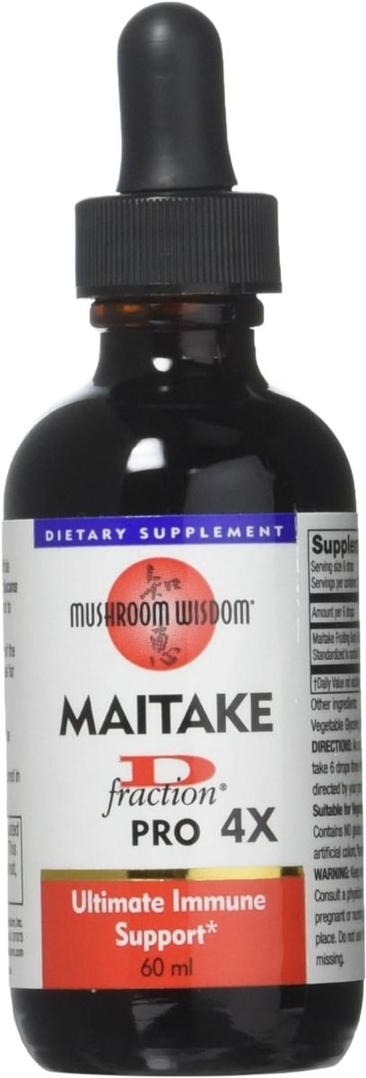 Maitake D-fraction Pro 4X 2 Oz Drops