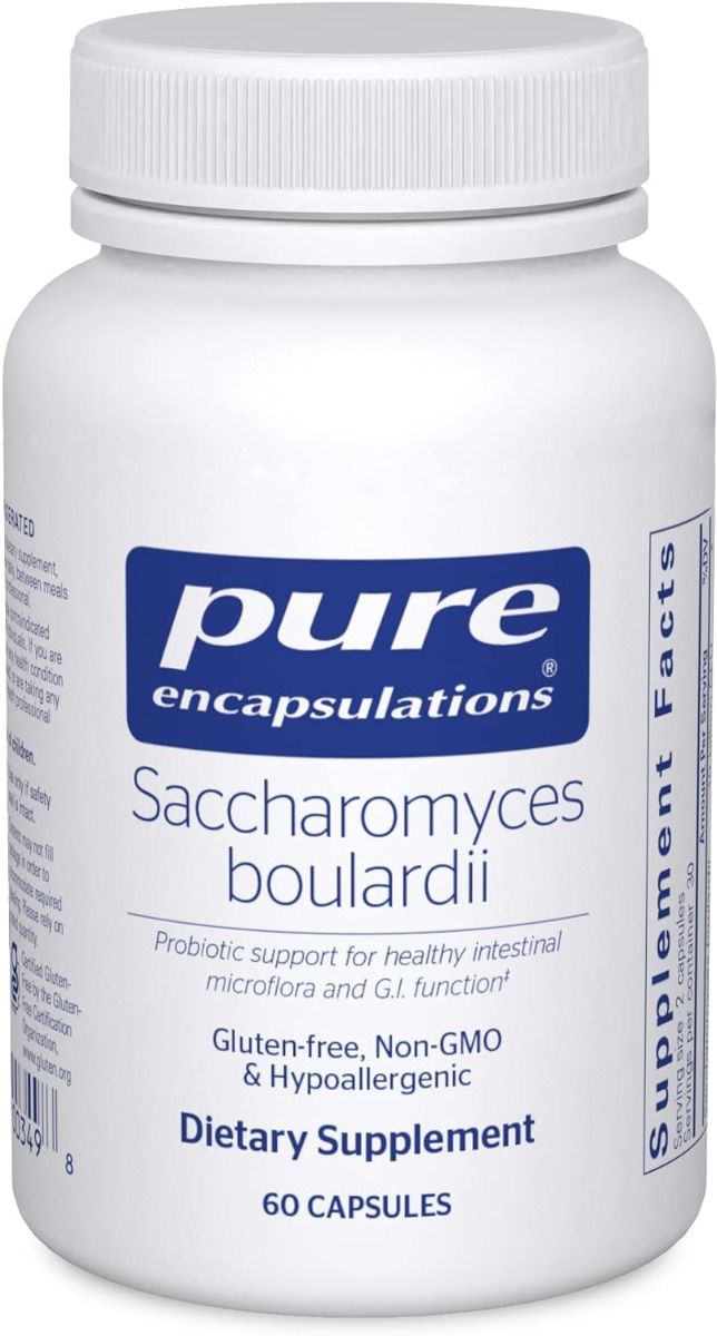 Saccharomyces Boulardii 60 Veggie Caps
