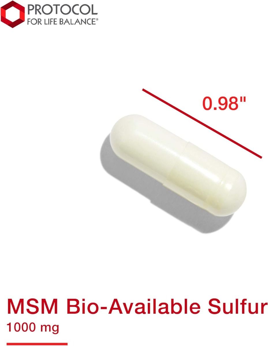 MSM Bio-Available Sulfur 180 Vegan Capsules