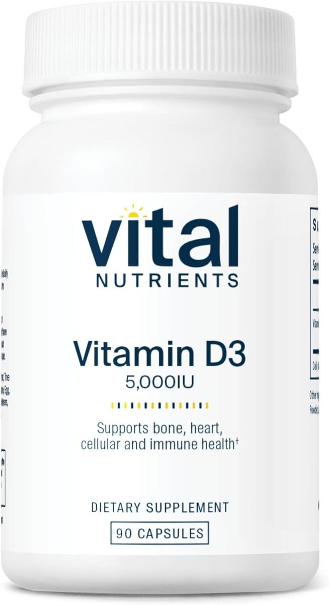 Vitamin D3 5000 IU 90 Veggie Caps