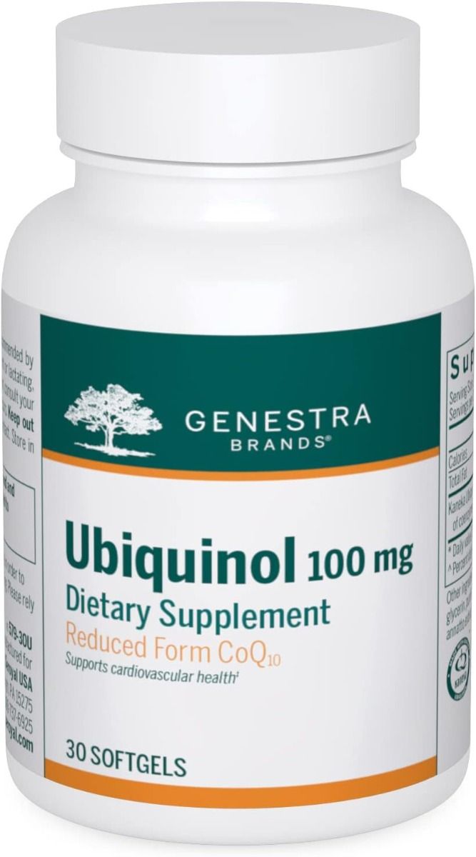 Ubiquinol 100mg 30 Softgels