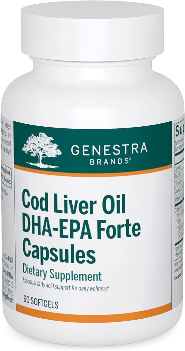 Cod Liver Oil DHA/EPA Forte 60Softgels