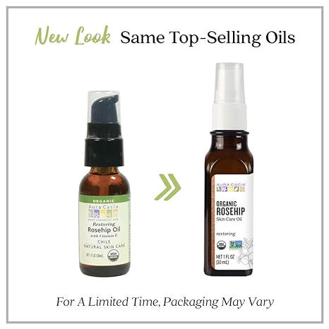 Rosehip Seed Skin Care Oil Certified Organic 1.0 fl oz (30 ml)Oil