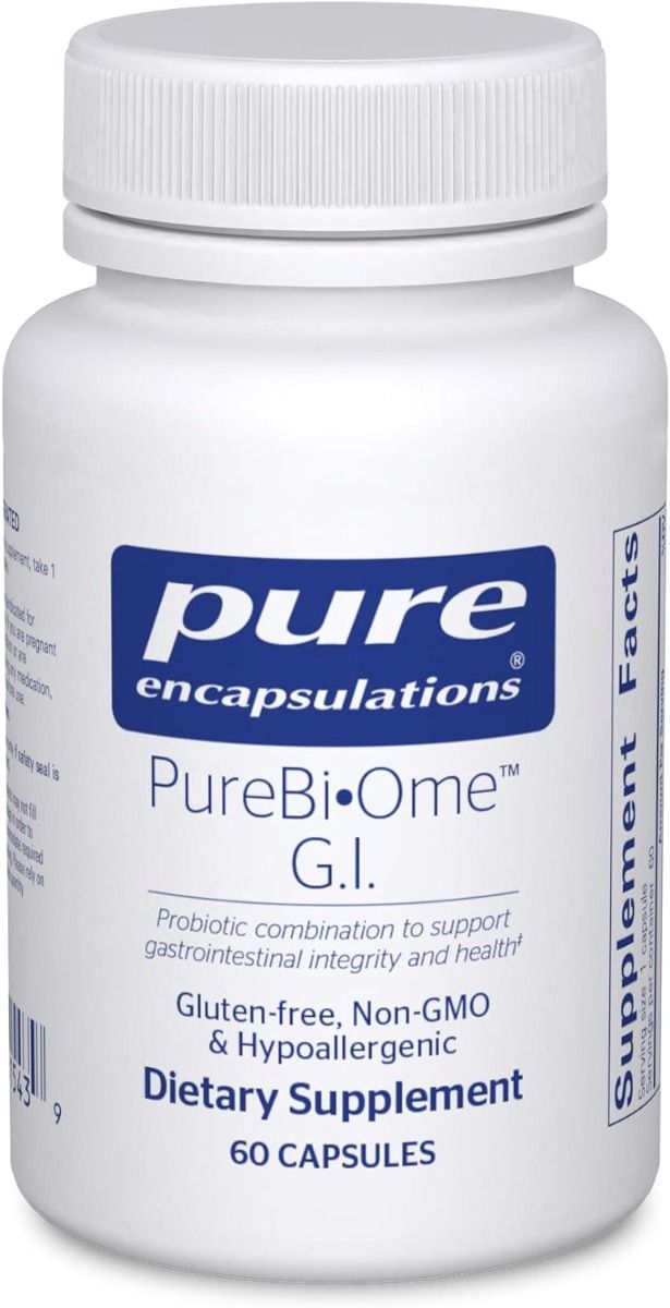 Pure Bio-Ome G.I. 60 Veggie Caps