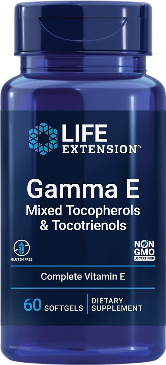 Gamma E Tocopherol/Tocotrienols 60 Softgels