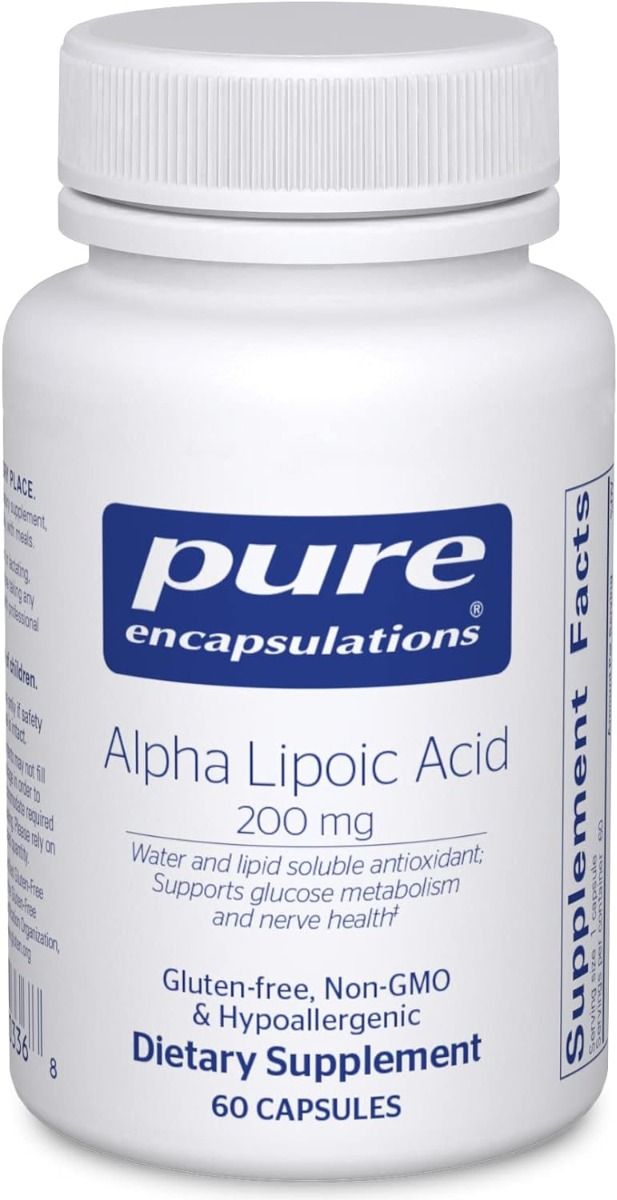 Alpha Lipoic Acid 200 Mg 60 Veggie Caps