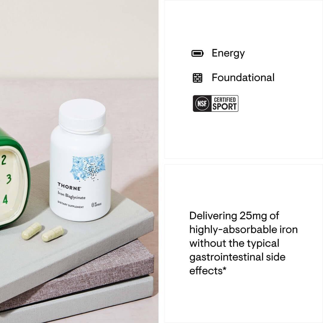 Iron Bisglycinate 60 Capsules