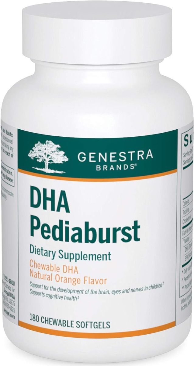 DHA Pediaburst 180Chewable SoftgelsOrange