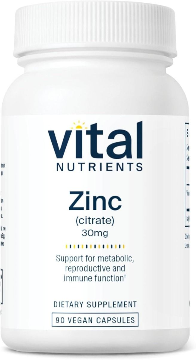 Zinc (Citrate) 30 MG 90 Capsules