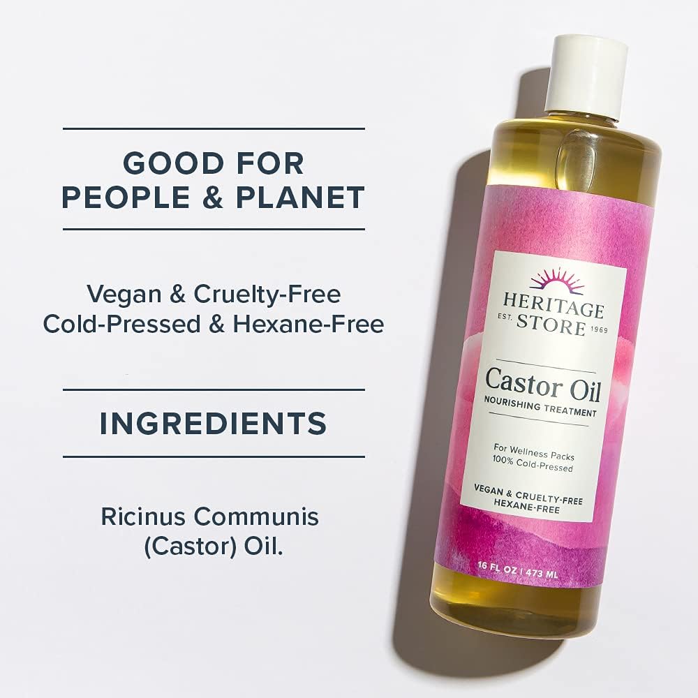 Castor Oil 16 Oz Liquid