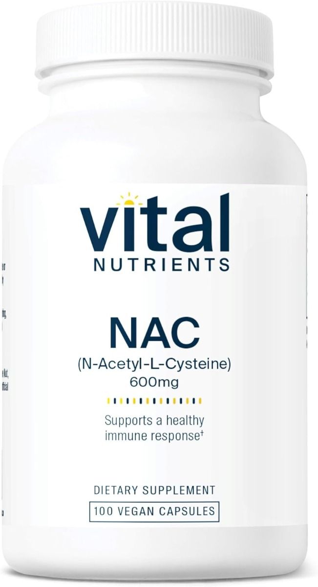 NAC 600 MG 100 Capsules
