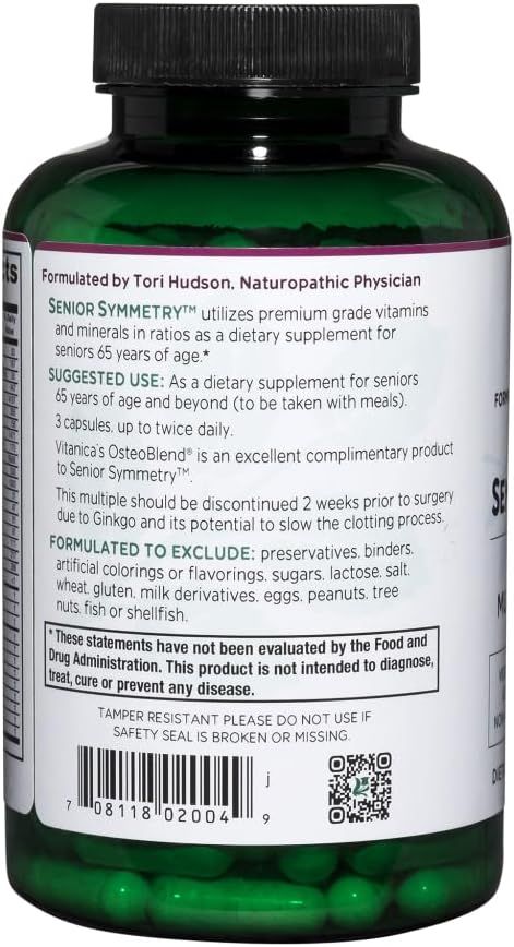 Senior Symmetry 180 Capsules