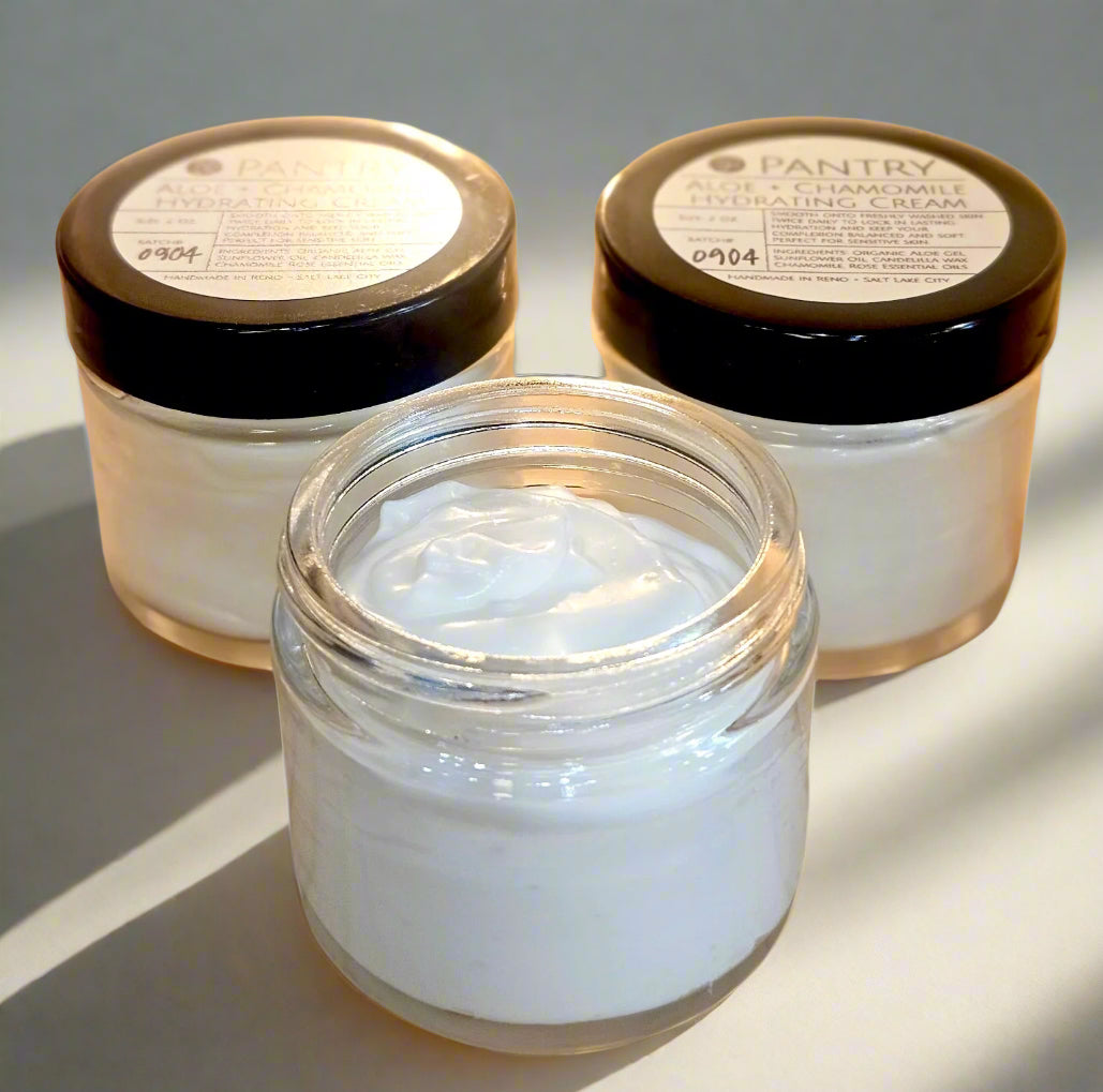 Aloe + Chamomile Hydrating Cream - 2 oz. - Vegan Version