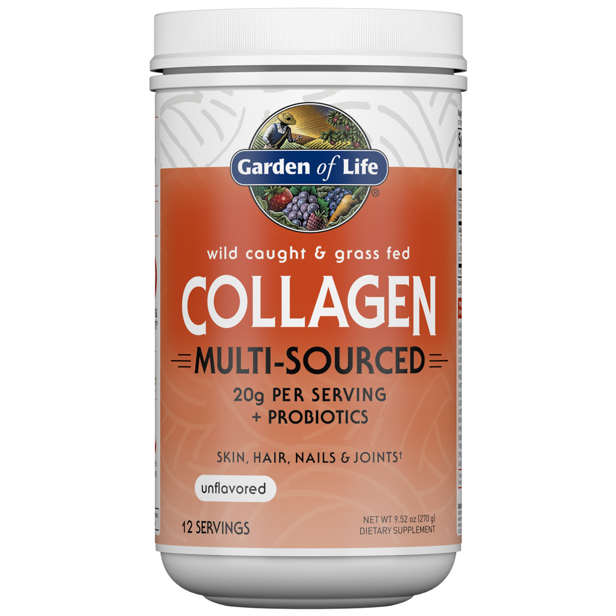 Wild Caught & Grass Fed Collagen Multi-Sourced (PRODUCT EXPIRES 12/31/2023. REG PRICE $20.99)