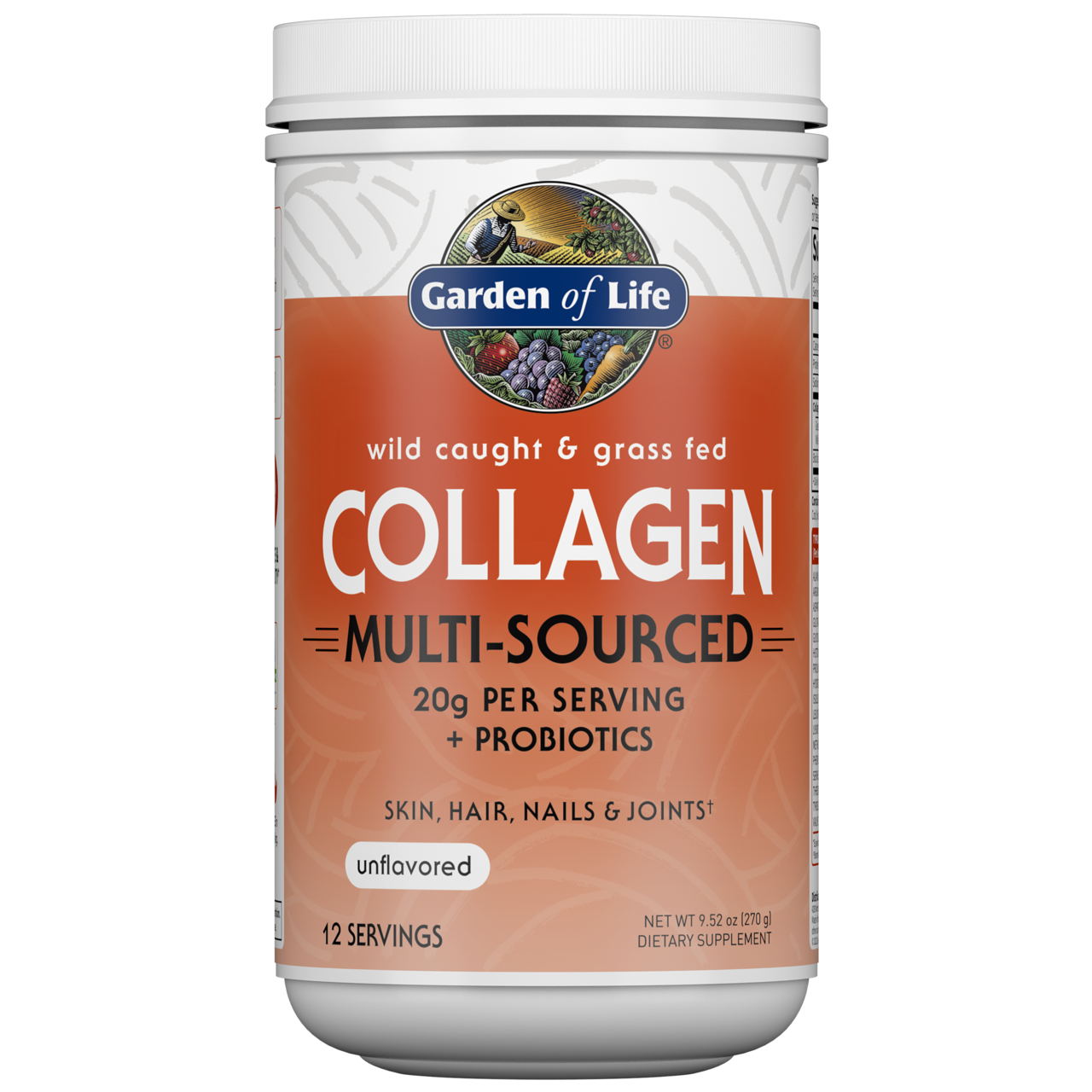 Wild Caught & Grass Fed Collagen Multi-Sourced (PRODUCT EXPIRES 12/31/2023. REG PRICE $20.99)