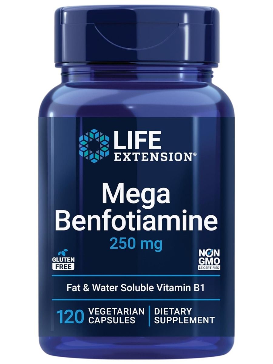 Mega Benfotiamine 250 MG 120 Veggie Caps